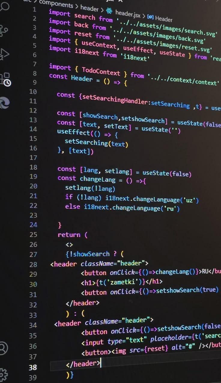 Desktop app development workspace